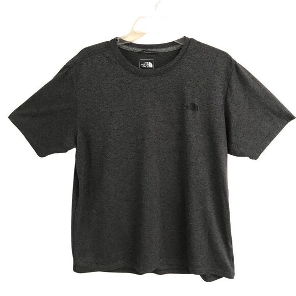 The North Face gorpcore heather gray crewneck T-shirt L - Picture 1 of 4